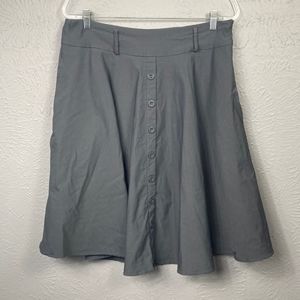 NWOT Belle Poque Gray Skirt With Pockets Women's Size 2XL